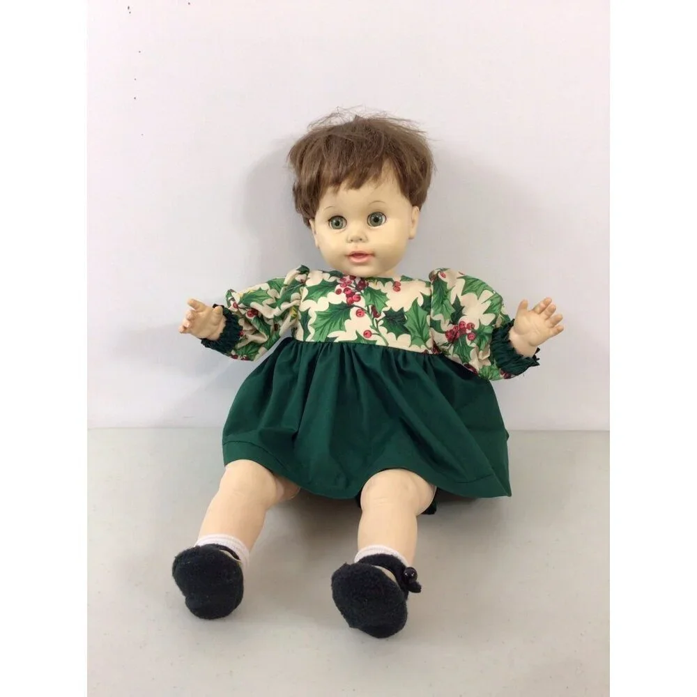 Effanbee Doll 1970’s Green Eyes 22 Inches